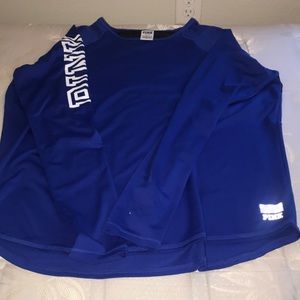 PINK mesh back workout long sleeve